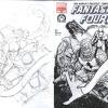 Fantastic Four #600 Hero Initiative variant cover by Nate Van Dyke