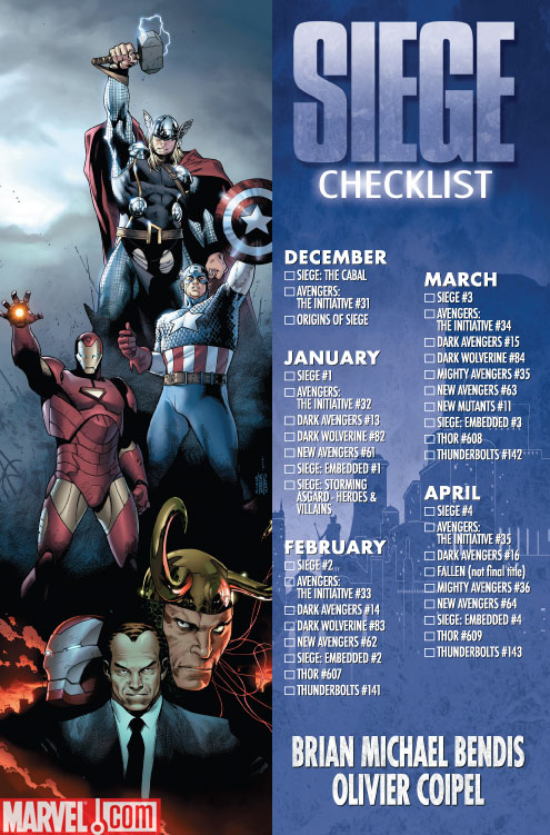 Siege (2009) #1