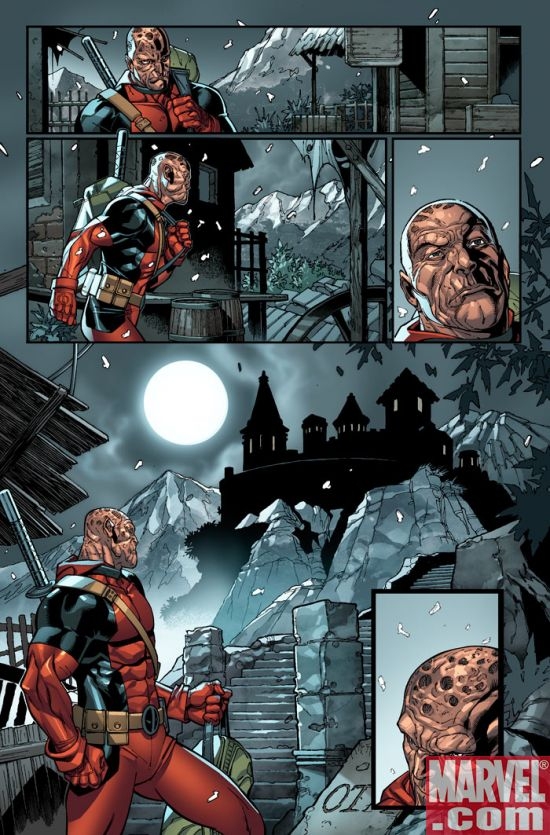 DEADPOOL #4 preview art by Paco Medina