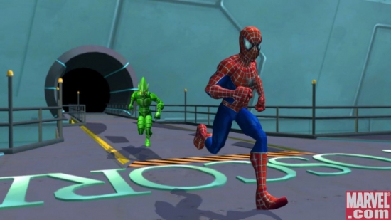 Spider-Man and Green Goblin