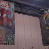 Banners above the Marvel booth