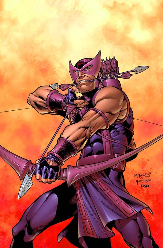 HAWKEYE (2004) #5 COVER
