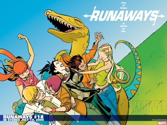 18 wallpaper. Runaways (2003) #18 Wallpaper