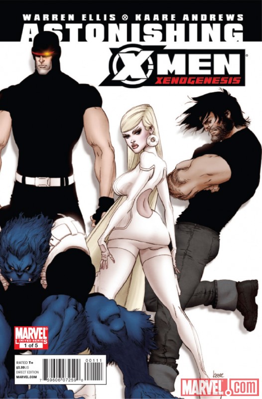 ASTONISHING X-MEN: XENOGENESIS #1 Cover by Kaare Andrews