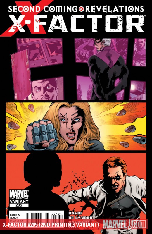 X-Factor (2005) #205 (2ND PRINTING VARIANT)