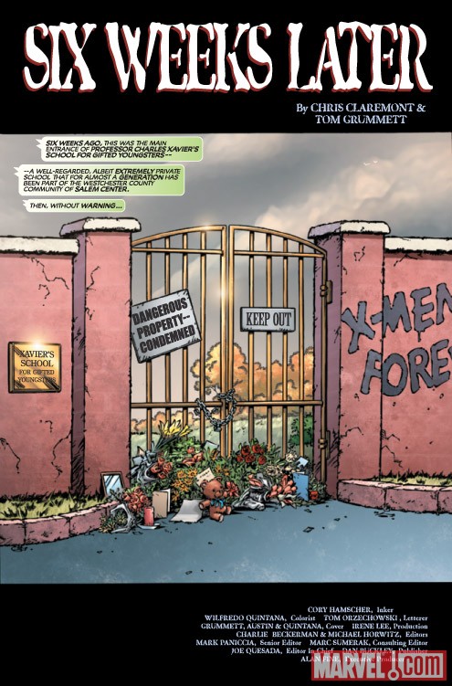X-MEN FOREVER 2 #2 preview art by Tom Grummett