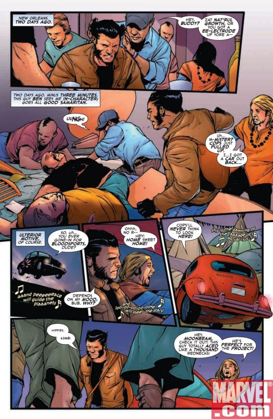 WOLVERINE: DANGEROUS GAMES #1, Page 2