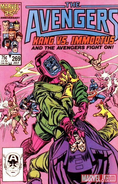 AVENGERS #269 cover by John Buscema