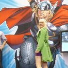 Gwen Stacey cosplayer at Marvel's Fan Expo Canada Costume Contest