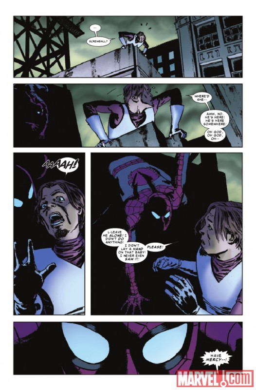 AMAZING SPIDER-MAN #645 preview page by Paul Azaceta