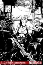 Scarlet (2010) #3 (MALEEV SKETCH VARIANT)