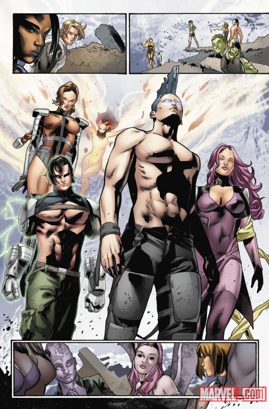 X-Men: Legacy #245 preview art by Clay Mann