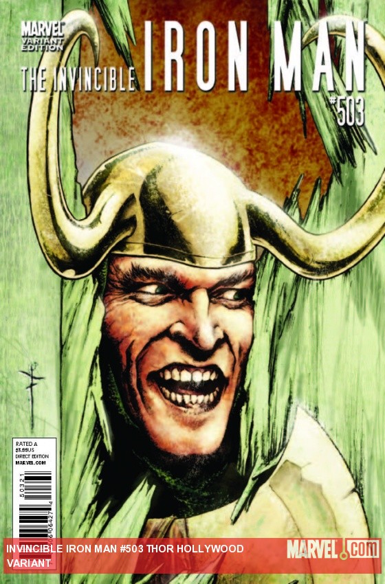 Invincible Iron Man (2008) #503 (THOR HOLLYWOOD VARIANT)