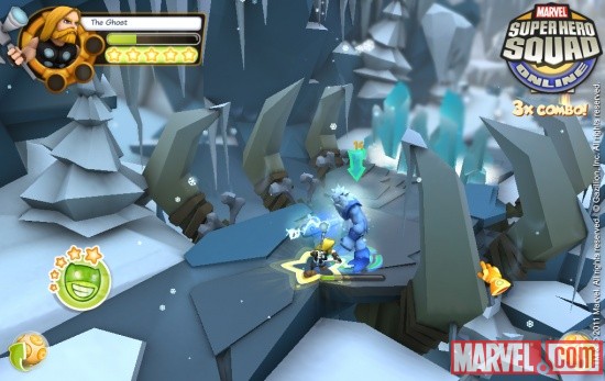Screenshot of Ultimate Thor from Super Hero Squad Online