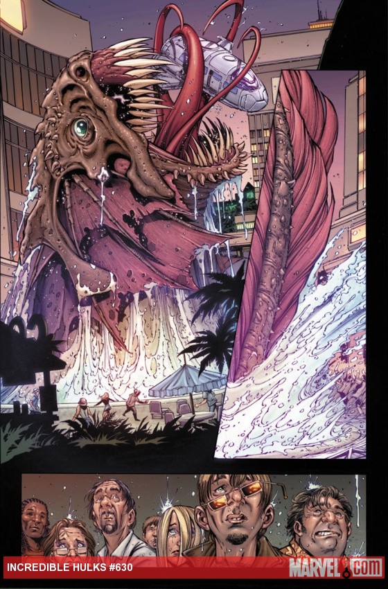 Incredible Hulks #630 preview art by Paul Pelletier