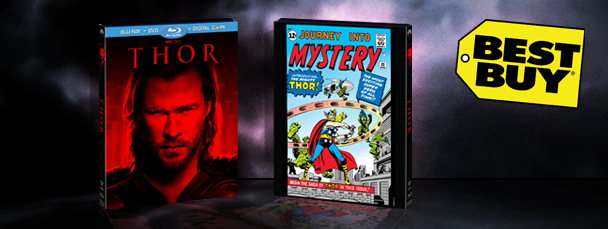 Limited Edition Packaging for Thor Blu-Ray/DVD!