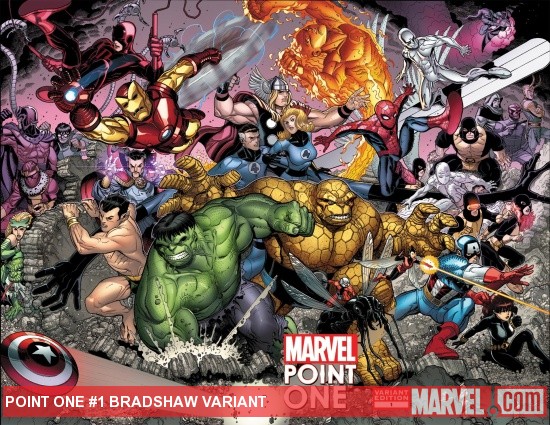Point One (2011) #1, Bradshaw Variant