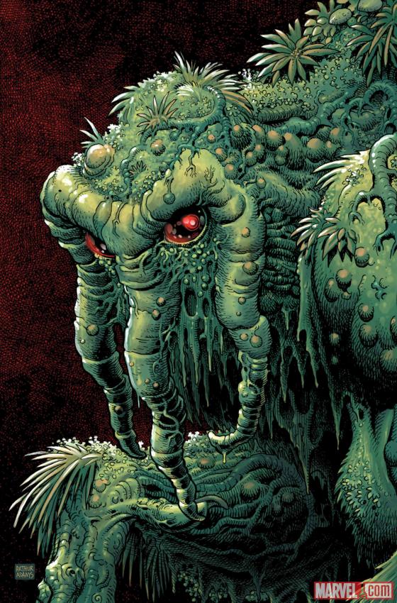 Infernal Man-Thing #1 cover by Art Adams