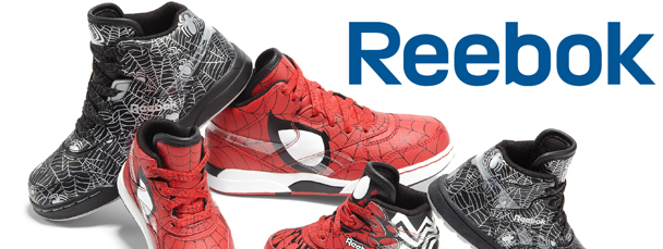 reebok spiderman sneakers