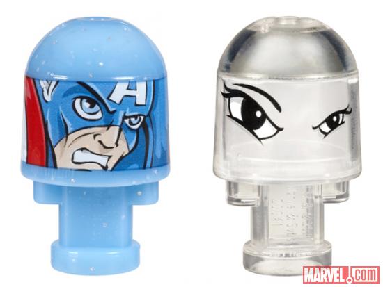 Captain America and Invisible Woman Marvel Bonkazonks