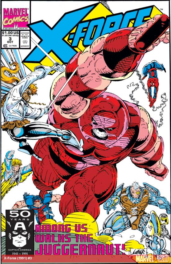 X-Force (1991) #3 Cover