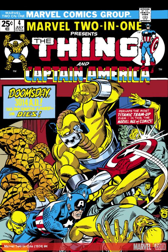 Marvel Two-in-One (1974) #4 Cover