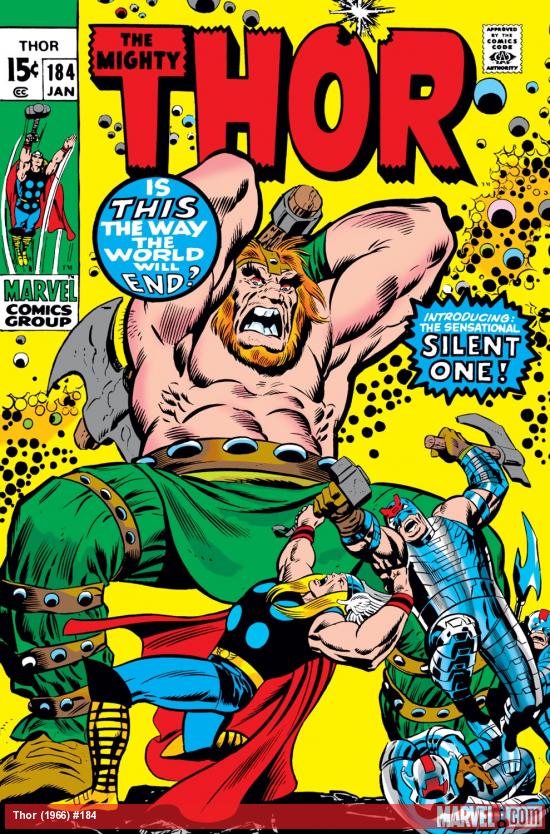 Thor (1966) #184 Cover