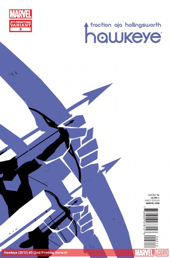 Hawkeye (2012) #3 (2nd Printing Variant)