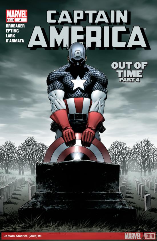 Cover: Captain America (2004) #4 of 8 - Out of Time
