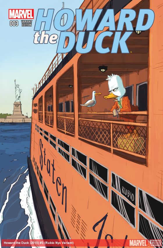 Howard the Duck (2015) #3 (Rubio Nyc Variant)