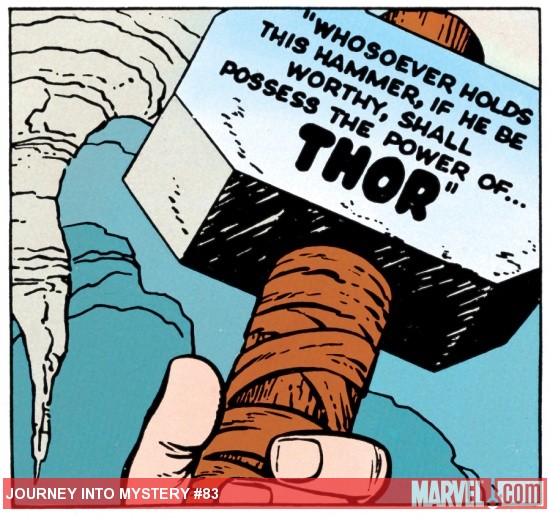 Mjolnir's enchantment
