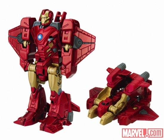 Iron Man Flip & Attack