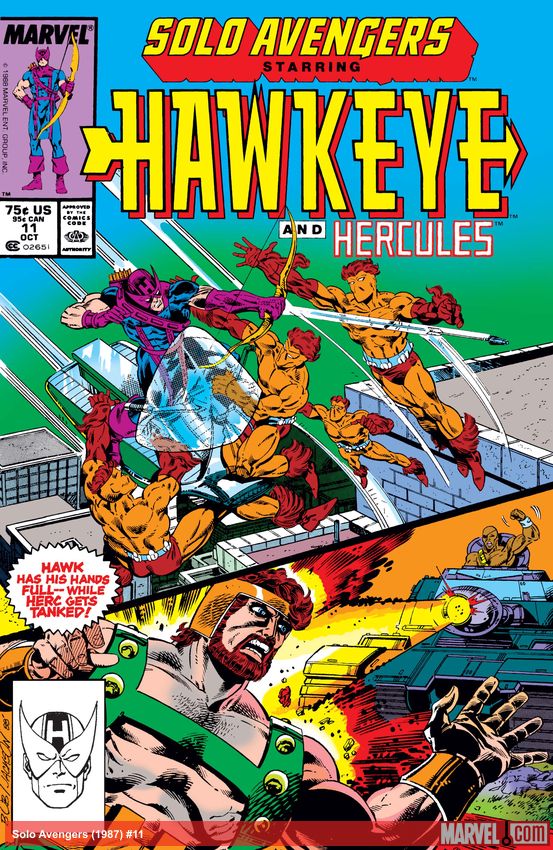 Solo Avengers (1987) #11