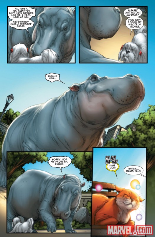 LOCKJAW AND THE PET AVENGERS UNLEASHED #1 Art by Ig Guara