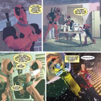 PRELUDE TO DEADPOOL CORPS #5 Art by Kyle Baker
