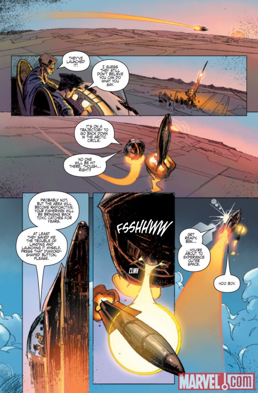 MARVEL BOY: THE URANIAN #2 Art by Felix Ruiz