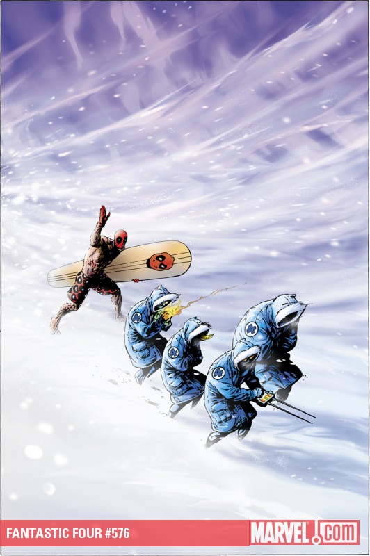 Fantastic Four (1998) #576 (DEADPOOL VARIANT)