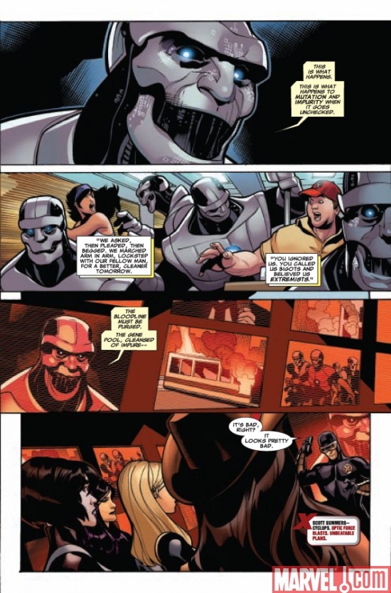 UNCANNY X-MEN #514, page 1