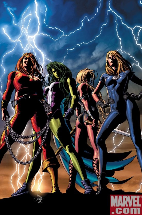 SHE-HULK #34 cover by Mike Deodato