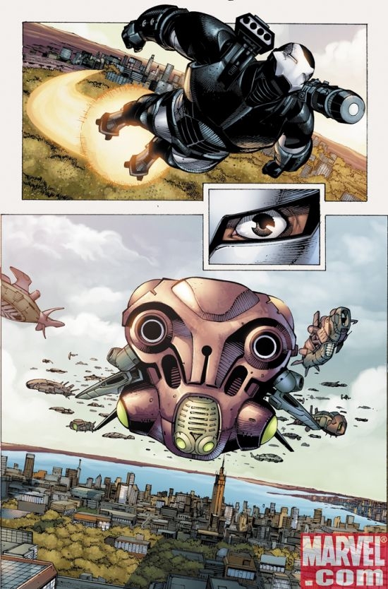 IRON MAN: DIRECTOR OF S.H.I.E.L.D. #33 Interior Art