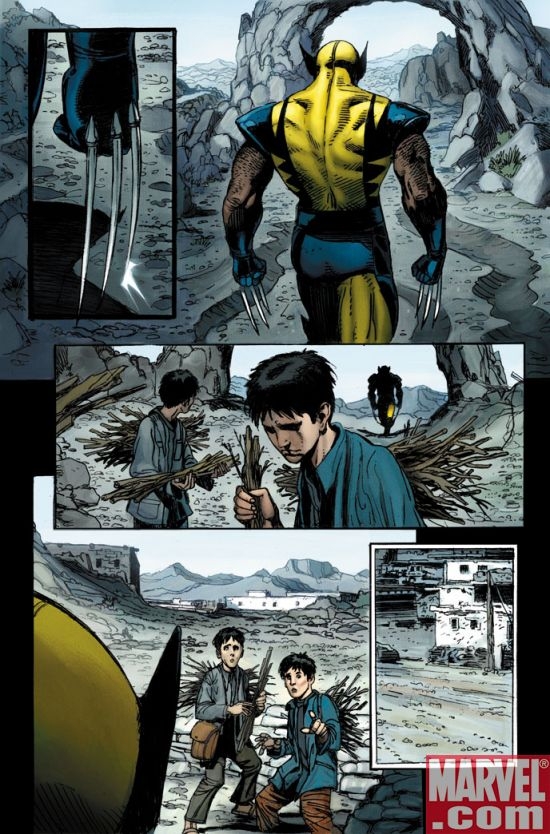 WOLVERINE #62 interior art