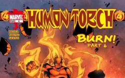 HUMAN TORCH #6 COVER