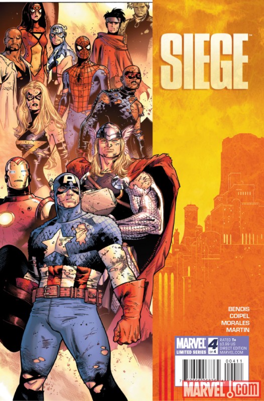 SIEGE #4 Cover by Olivier Coipel