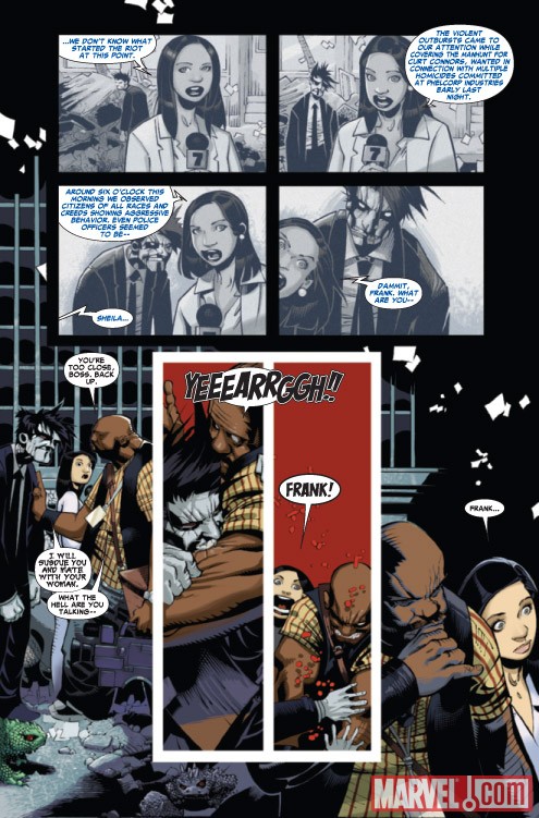 AMAZING SPIDER-MAN #633 preview art by Chris Bachalo