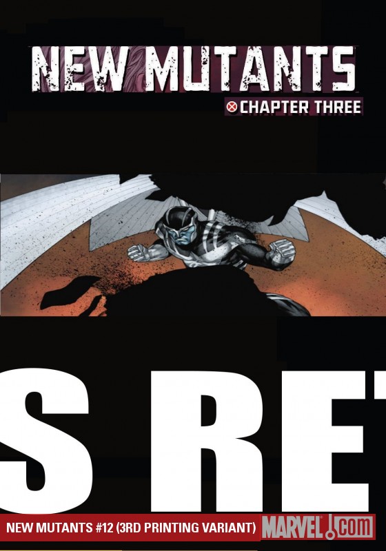 New Mutants (2009) #12 (3RD PRINTING VARIANT)