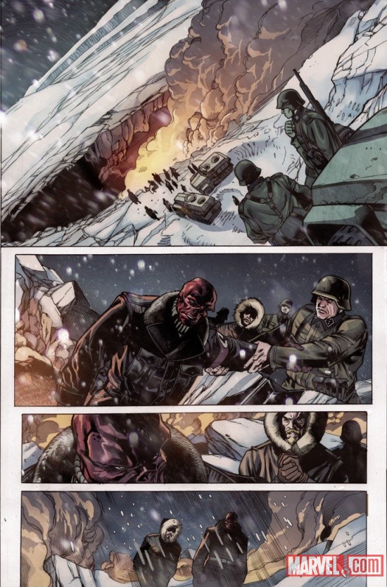 Fear Itself: Book of the Skull preview art by Scot Eaton