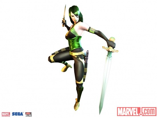 Madame Hydra Wii render from Captain America: Super Soldier by Next Level Games