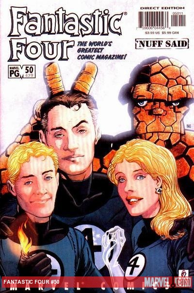 Fantastic Four (1997) #50 cover by Barry Windsor-Smith