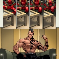 Deadpool (2008) #50 preview art by Carlo Barberi