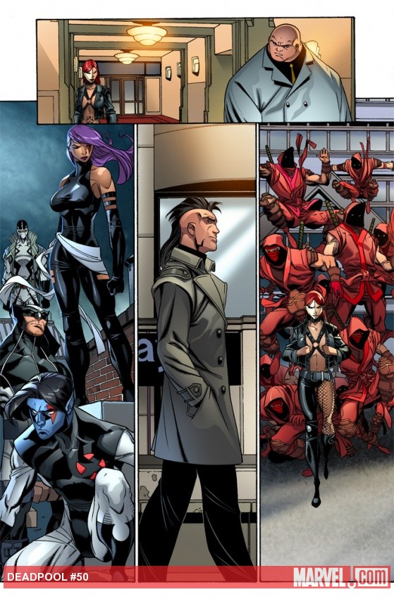 Deadpool (2008) #50 preview art by Carlo Barberi